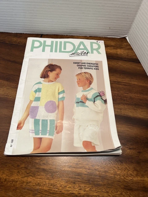 CATALOGUE ANCIEN DE Tricot Phildar Mailles N° 183 Femmes Et Hommes