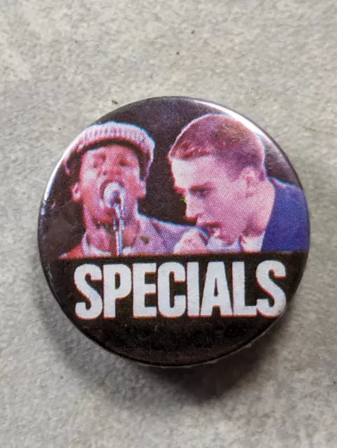 Vintage 80s The Specials Pin Badge Purchased Around 1986