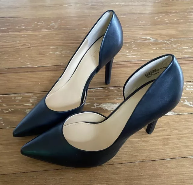 NWOT Ana Black Pointed Toe Elegant & Classical Heels size 7.5 no box never worn