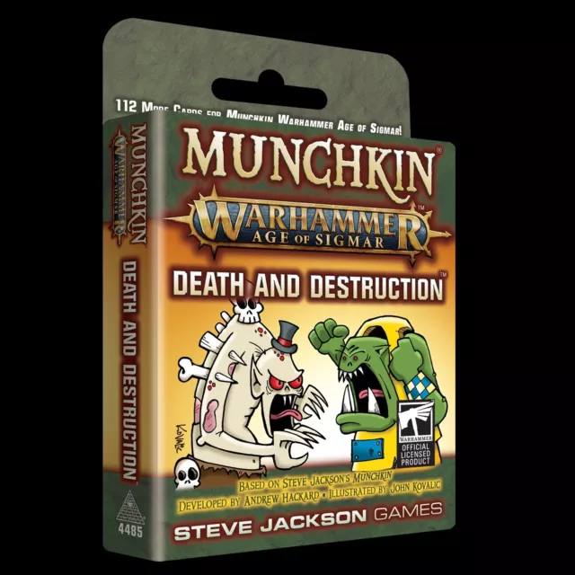 Munchkin Warhammer Age of Sigmar Guts and Gory