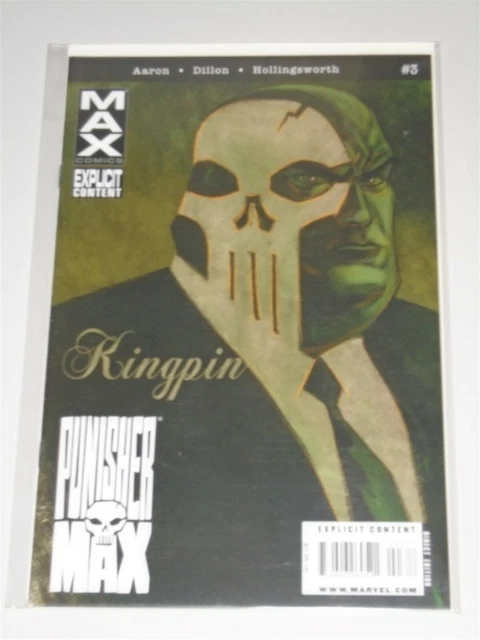 Punisher Max #3 Marvel Max Comics March 2010 Nm (9.4)