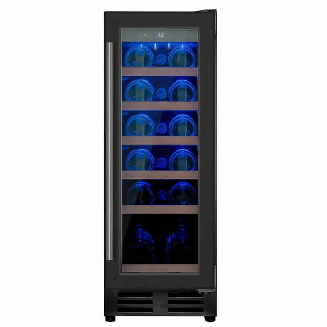 ElectriQ EQWINE30BL Ricondizionato 18 Bottiglie Vino Zona Singola 78615742/1/EQWINE30BL
