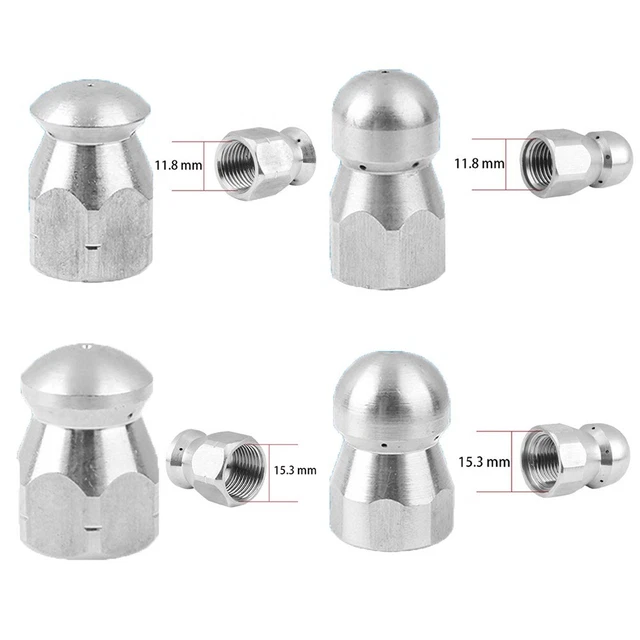 4-armige Rotierende Fontänendüse Aus Messing – G1/2 Innengewinde & G3/4 Außengewinde, Für Gartenteich & Springbrunnen