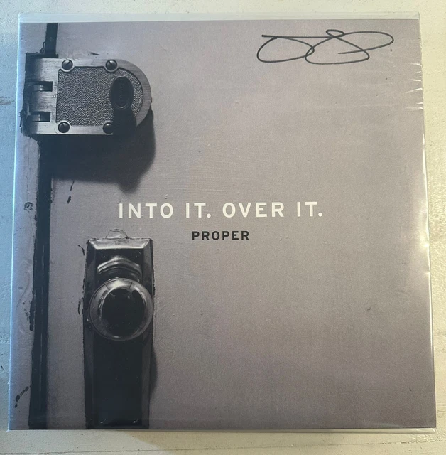 Into It. Over It. – Proper - Vinyl 2Lp Black - *Signed Cover* - Vg+ - 20