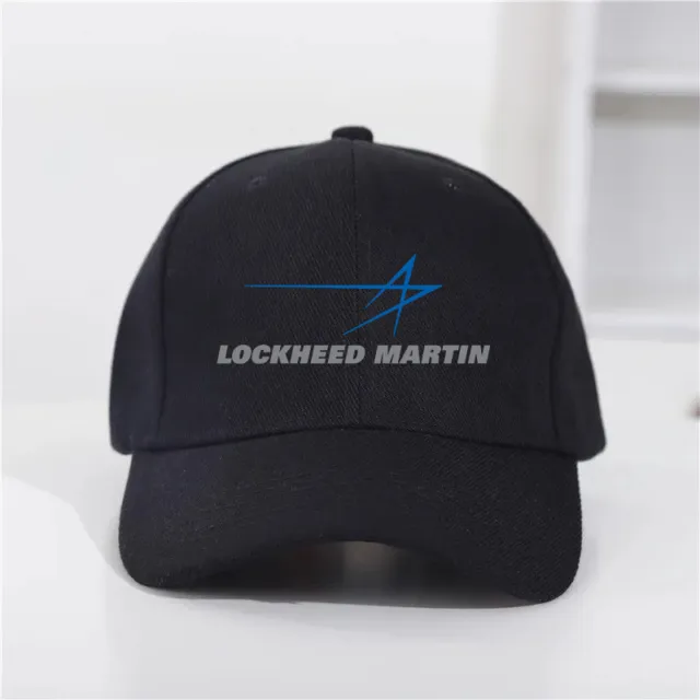 Lockheed Martin Logo Print Hat Baseball Cap Unisex Adults