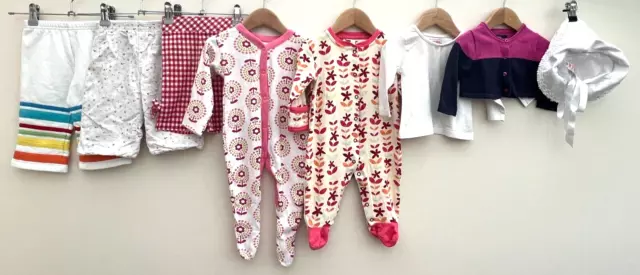 Baby Girls Bundle Of Clothing Age 3-6 Months JoJo Maman Bébé Gap John Lewis