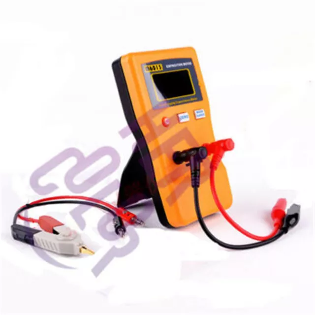 M6013 V2 AutoRange Digital Capacitor Capacitance Tester Meter + SMD Clamp