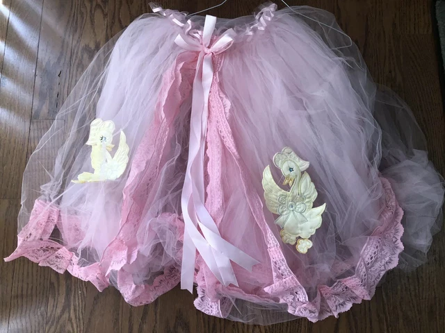 Mosquitero lanzadera Rosado cuna de Bebe CRIB PINK encaje,Tull Y Bordado