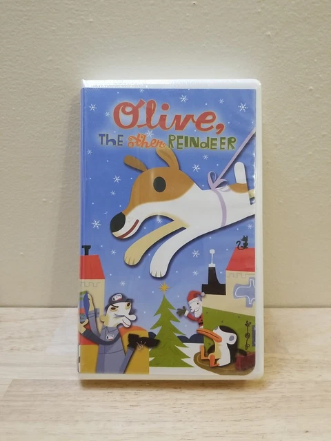 OLIVE, THE OTHER Reindeer VHS Clamshell Animation - Christmas Cartoon ...
