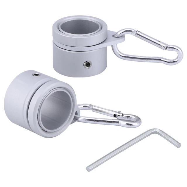 Parliky 1set Anello Rotante Alluminio Per Bandiera Clip Per Supporto Da Resistente Alle Intemperie E Leggero Per Uso Esterno Kit Per Montaggio Bandiera Senza Grovigli - Foto 13