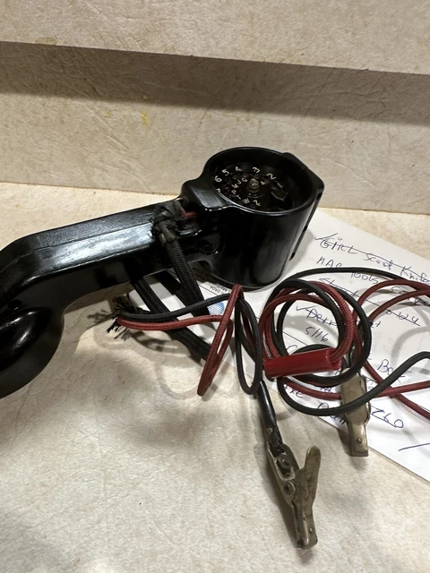 Western Electric Model TS-365/GT Rotary Dial Lineman’s Test 11/1963 Vietnam Era