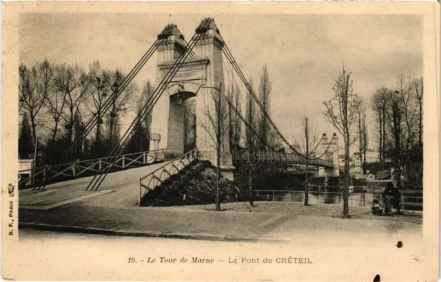 CPA AK Creteil Le Tour de Marne Le Pont de Creteil FRANCE (1282342)