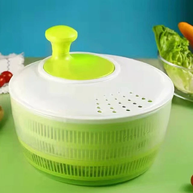 MANUAL VEGETABLE DRYER Vegetable Draining Basket Fruit Washing Basket