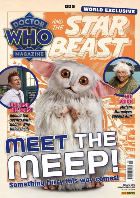 BBC Doctor Who Magazine Issue 596 November 2023 Meet The Meep NEW