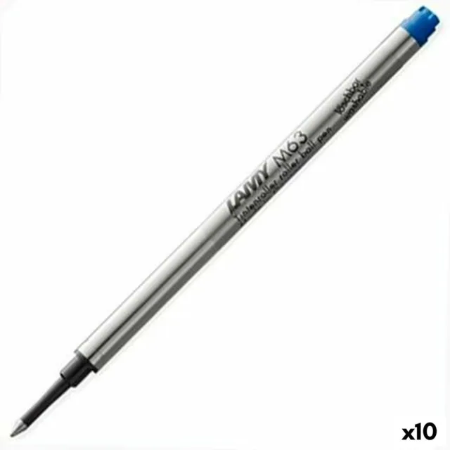 Nachfüllung für Kugelschreiber Lamy Roller M63 Blau [10 Stück]