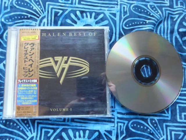 Van Halen  Best of volume 1 CD Japon avec 1 titre bonus Livrets et OBI 1996
