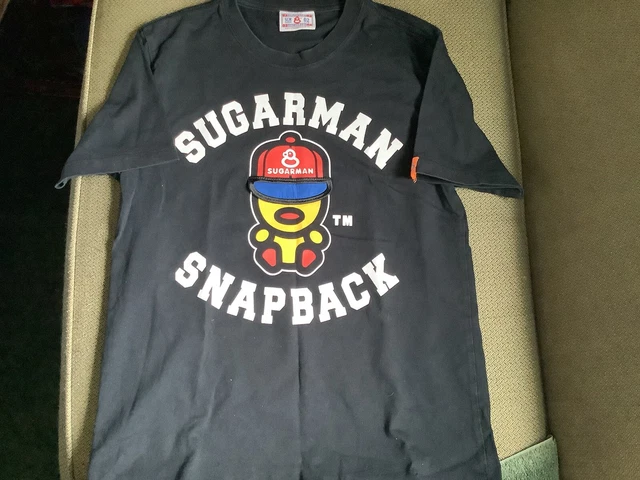 SUGARMAN HONG KONG DUCK ANIMAL T-SHIRT BLACK SIZE 02 USA Small