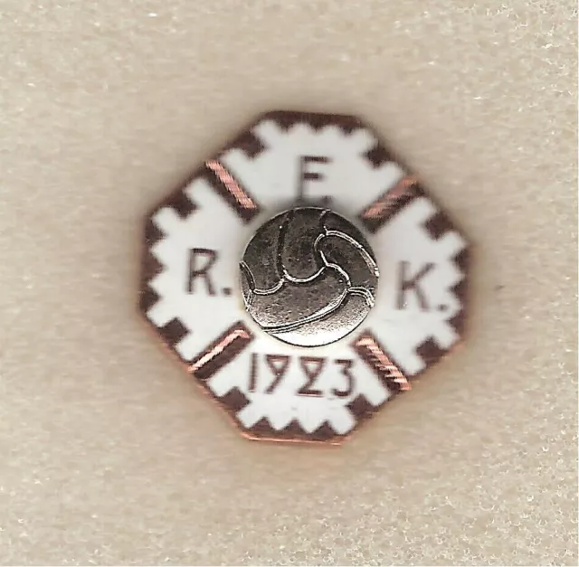 Pin Badge Abzeichen LATVIA - 2 - FK Riga 1923 - NADEL