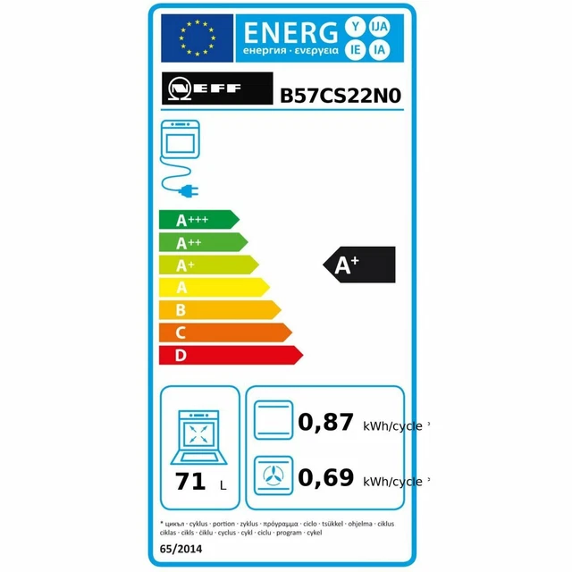 Four encastrable NEFF B57CS22N0 N90 2