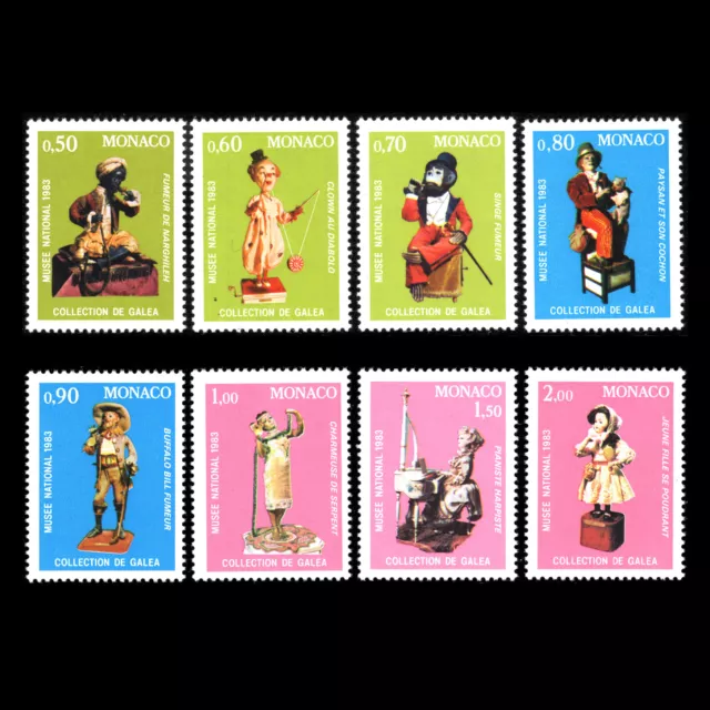 Monaco 1983 - 190th Anniv of Automata from the Galea Collection - Sc 1398/05 MNH