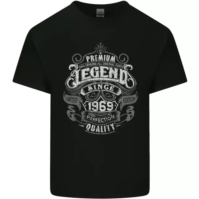 Premium Legend 54th Cumpleaños 1969 Algodón Hombre Camiseta