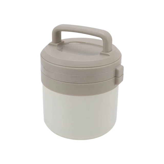 (Bianco albicocca) 1,2 L barattolo termico isolato Lu 304 L aspirapolvere termico Lu