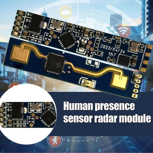 LD2410 5V Mini Alta Sensibilità 24 GHz Modulo Status Presenza Umana S7K0