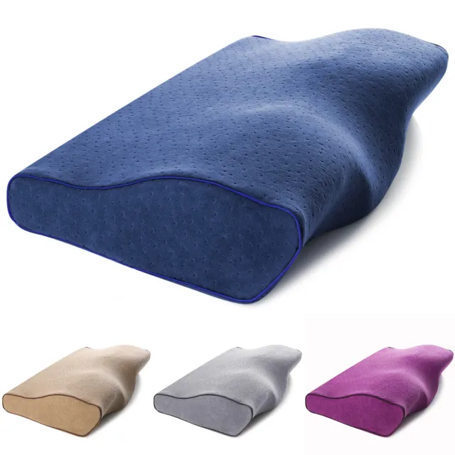 Orthopedic Breathable Memory Foam Sleep Pillow Contour Cervical Neck Support