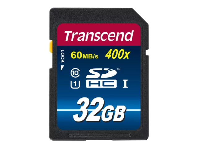 TS32GSDU1 Transcend SDHC Class 10 UHS-I (Premium) Flash-Speicherkarte ~D~
