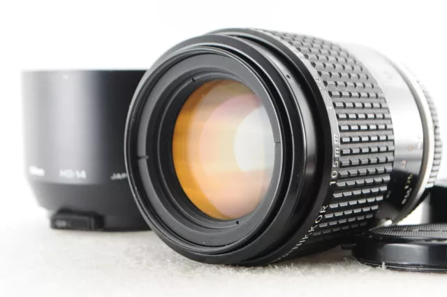 【Near Mint】Nikon Ai-s Micro Nikkor 105mm F/2.8 Macro Ais Lens  From JAPAN  A023
