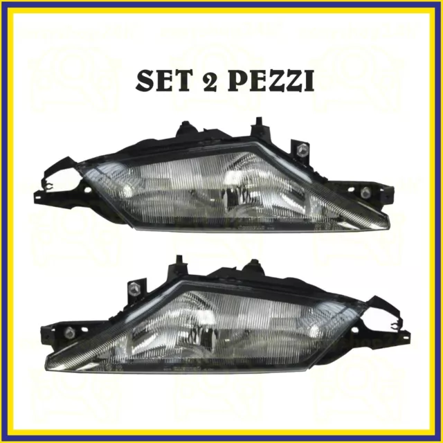 2 X Faro Fanale Proiettore Anteriore Per Lancia Y Ypsilon 1996 2000 H7 H3 Elet