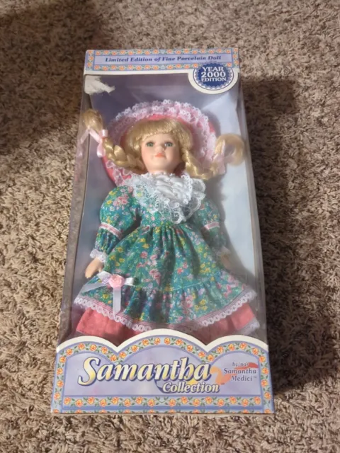 Samantha Collection Limited Edition 2000 Fine Porcelain Doll by Samantha Medici