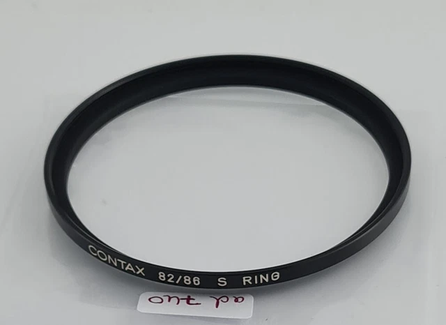 CONTAX-Adaptador Anillo en S Filtro E86 86 86mm on Objetivo Lente E82 82 82mm Japón 740