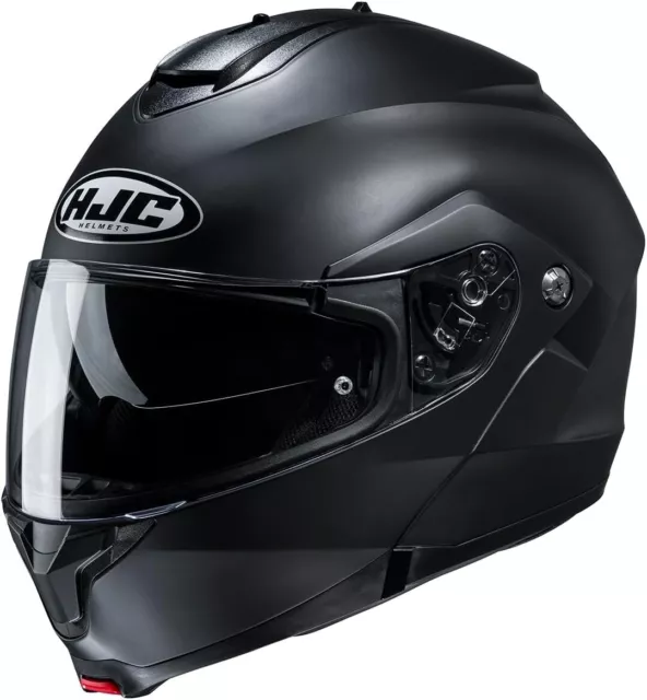 Casque Helmet Moto Moduler HJC C91N Semi Flat Black Noir Mat Taille XL