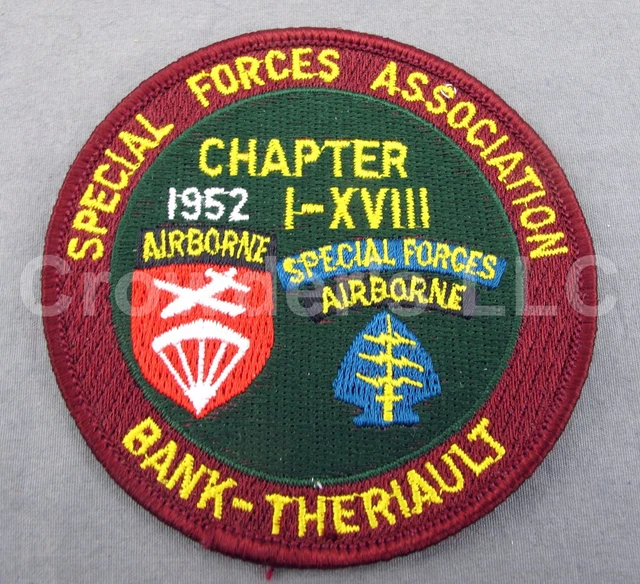 SPECIAL FORCES ASSOCIATION BankTheriault Army AirBorne Special Forces