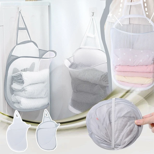 Foldable Laundry Basket Bathroom Hanging Bag Foldable Laundry Basket Bathroom