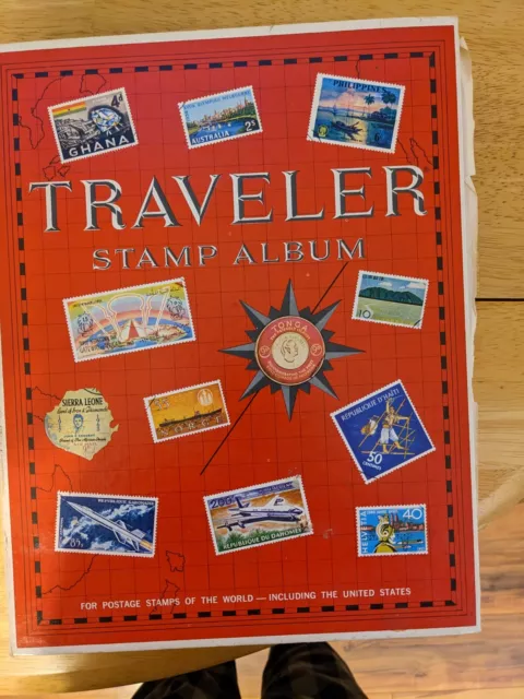 Traveler stamp album
