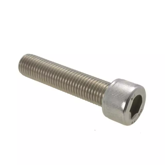 Qty 1 Metric Fine M10 (10mm) x 1.25 Pitch x 25mm Socket Cap Screw Stainless 304