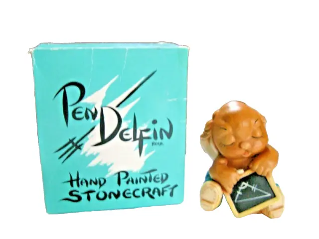 Pendelfin England Handpainted Stonecraft Bunny Rabbit Figurine 3" EUCLID NIB