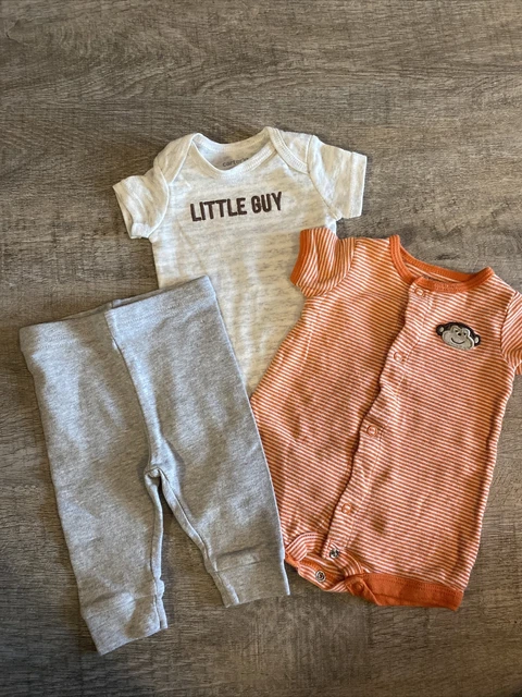 Baby Boy Carters & Garanimals 3pc, Size 0-3m NB, Sooo Adorable!