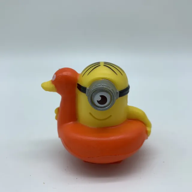 Minions Figurine Swim Ring Duck McDonald's 2013 Carl Toy Despicable Me Toy Small