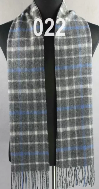 Sale New Vintage Fringe Mans Cashmere Wool Warm Striped Scarves Scarf Gift 022