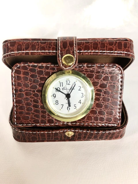 Boîte De Rangement Vintage Fenwick Avec Horloge Intégrée - Pour Cartes à Jouer - Occasion