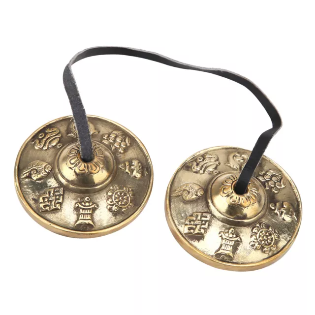 Handcrafted Tibetan Tingsha Bells Meditation Buddhist Cymbal Chimes Gift Hg