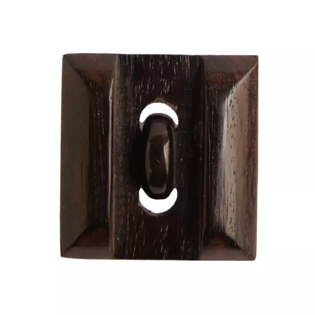 Bouton ancien - Bois - Art Déco - 1920's/1930's - 42 mm - Vintage Button