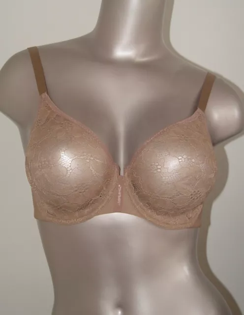 Soutien-gorge 95D (80D eu) Cerclé moulé MAISON LEJABY Émotion Pralin