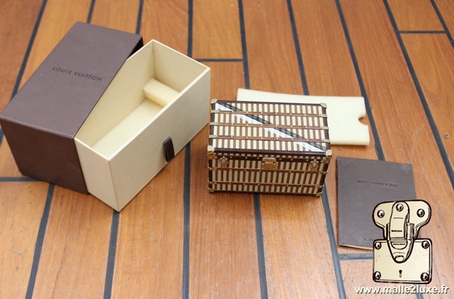 Louis Vuitton Mail Stripe Mini Trunk Trunk LV Gift VIP 2013