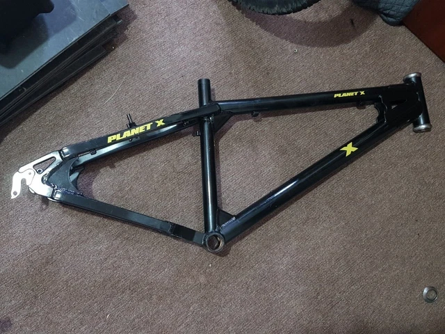 PLANET X JACK Flash Hardtail Mountain Bike Frame Bare Silver 15.5