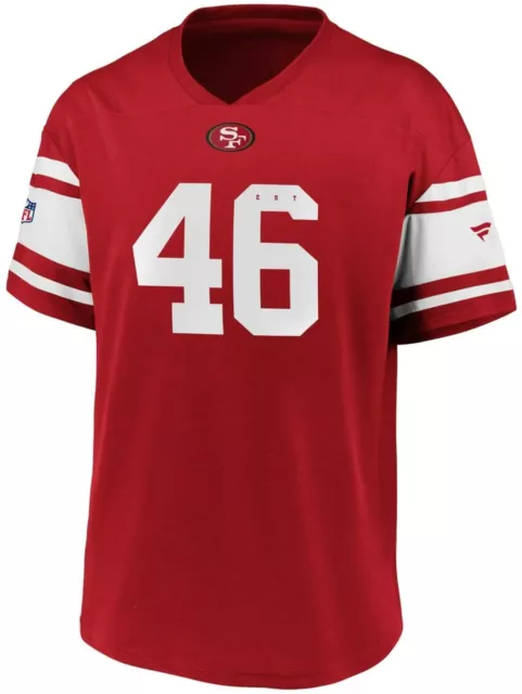 NFL San Francisco 49ers 46 Maillot Shirt Polymesh Franchise Supporters Iconic 2