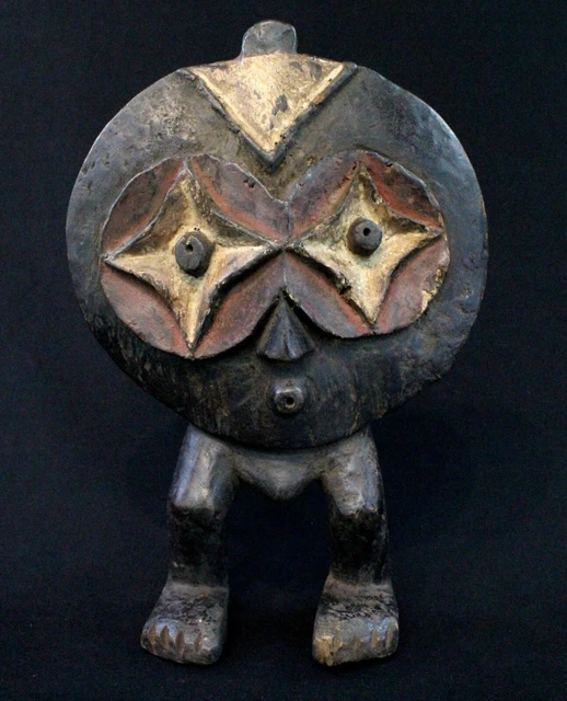 Art African Arts First - Statue Wooden Ethnic Bembe Africa DRC - 35 CMS